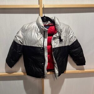 Stylish Black and Silver Kids Jacket